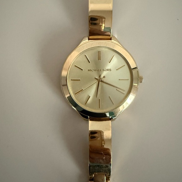 Michael Kors Accessories - Michael Kors Gold-Tone Watch